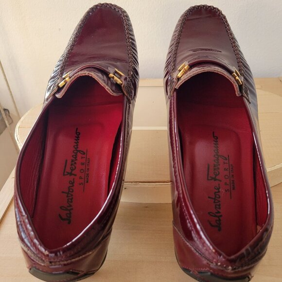 Salvatore Ferragamo Shoes - Salvatore Ferragamo Sport Women’s Leather Loafers (Size: 7½)